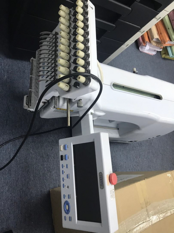 Happy Embroidery Machine C/W Stilista Smart 1 Cad-Cam System - Image 2