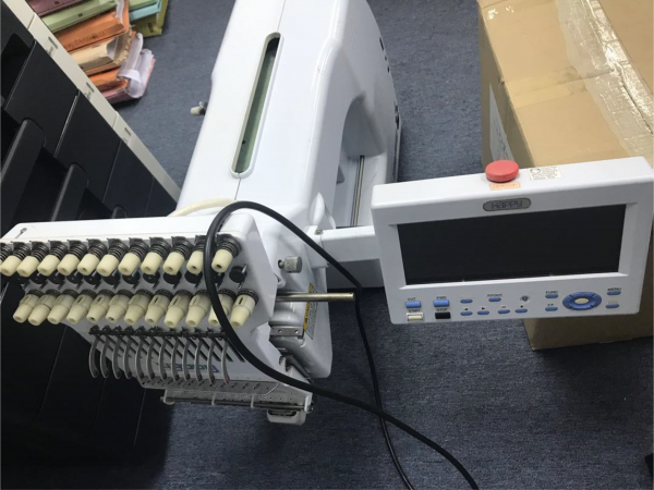 HAPPY EMBROIDERY MACHINE C/W STILISTA SMART 1 CAD-CAM SYSTEM, MODEL: HCS-1201-30 (2016) - Image 2