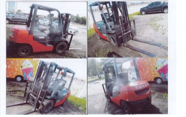 1 unit TOYOTA 7FG25 FORKLIFT [2017]