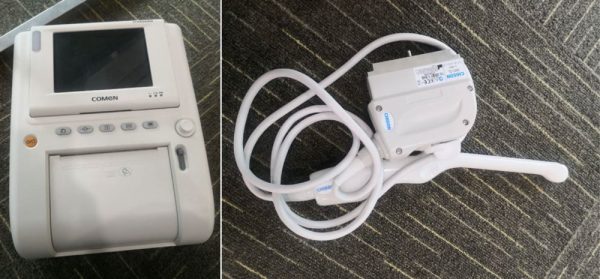 One unit DYMIND  3-Part  Auto Hemotology Analyzer System Model: DH26, One unit Comen Star 5000E Fetal & Maternal Monitor & One unit CHISON 4.0MHz - 12.0MHz Transviginal Tranduser, Model: D6C12L - Image 2