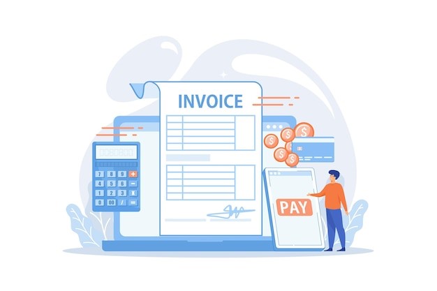 Invoice Illustration