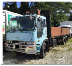1 Rebuild Unit Hino FS3 Wooden Cargo Truck Model:FS3 (RB/EPB ZDA)
